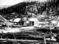 gold mining camp1980s 1990s A4 Photo Print