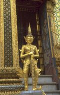golden asura statue 2 1980s 1990s A4 Photo Print