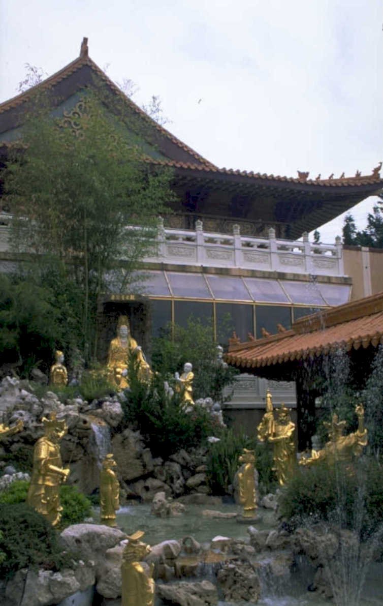 golden dragon temple 1980s 1990s A4 Photo Print