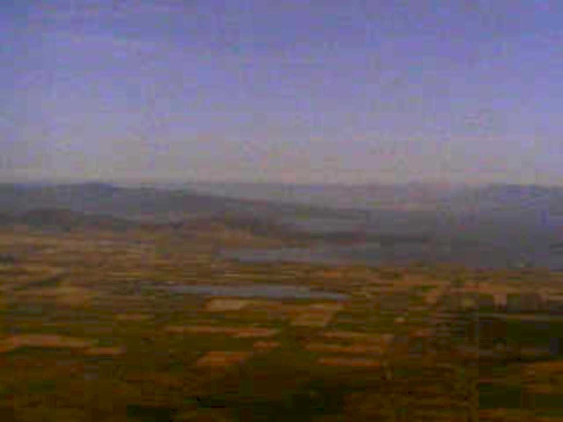 golden fields mountains1980s 1990s A4 Photo Print