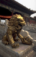 golden foo dog 1980s 1990s A4 Photo Print