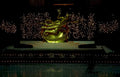 golden fountain peace Vintage A4 Photo Print