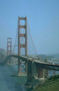golden gate bridge 12 Vintage A4 Photo Print