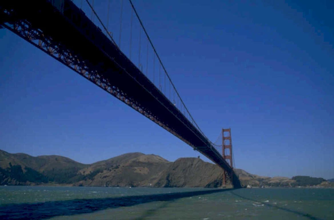 golden gate bridge 2 1980s 1990s A4 Photo Print