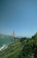 golden gate bridge 3 Vintage A4 Photo Print