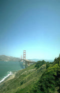 golden gate bridge 8 Vintage A4 Photo Print