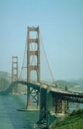 golden gate bridge 9 Vintage A4 Photo Print