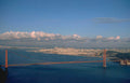 golden gate cityscape 2 Vintage A4 Photo Print