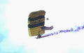 golden knights jump 1 Vintage A4 Photo Print