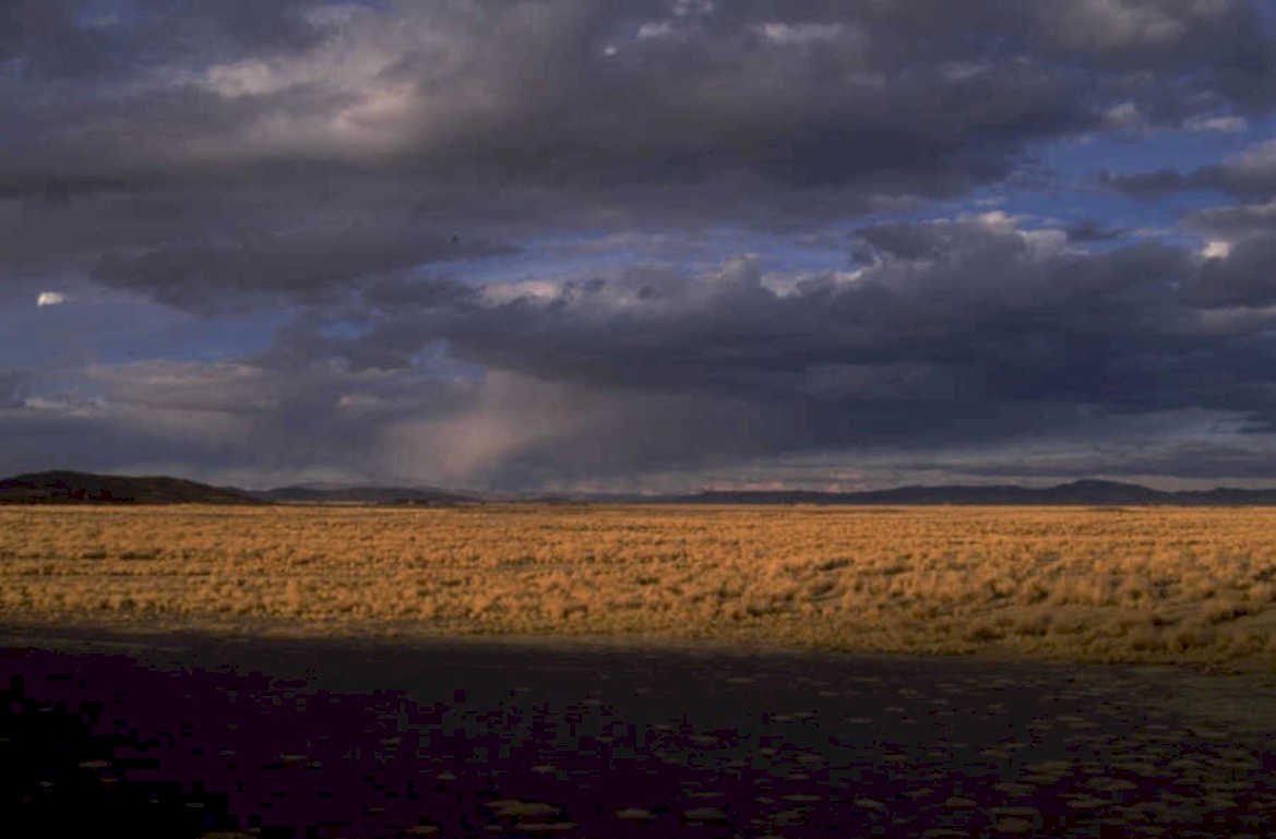 golden prairie storm 1980s 1990s A4 Photo Print