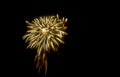 golden sparklers night 2 Vintage A4 Photo Print