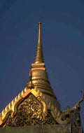golden spire chedi 1980s 1990s A4 Photo Print