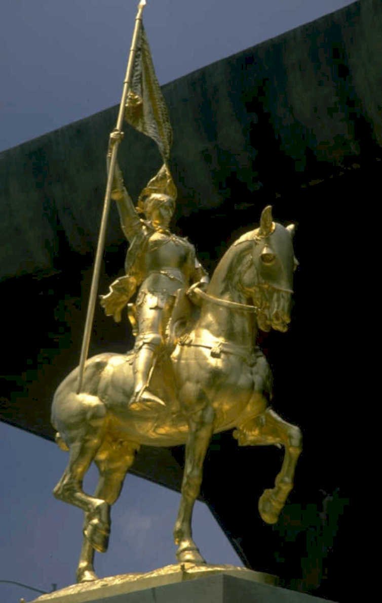 golden warrior statue 1980s 1990s A4 Photo Print