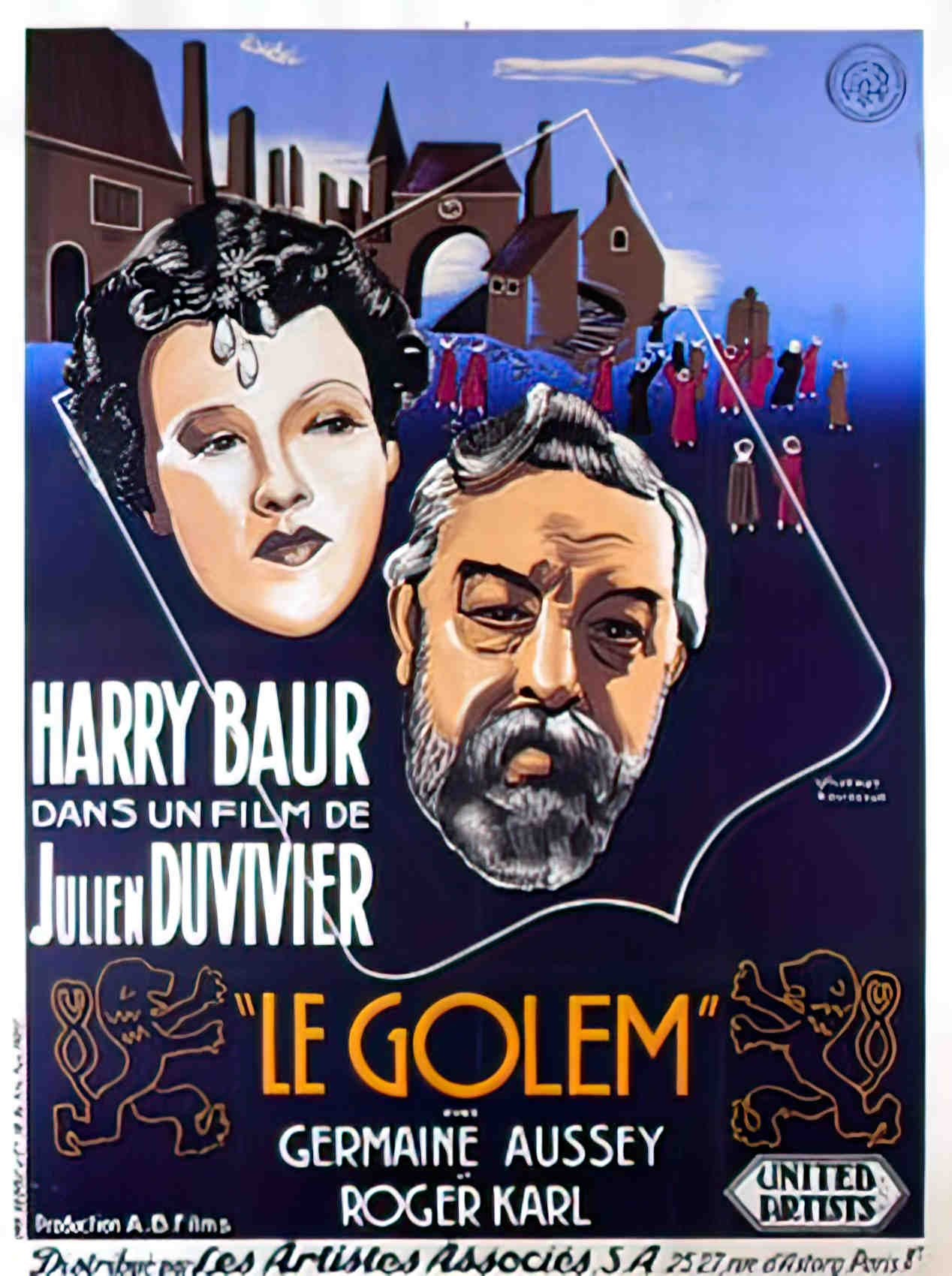golem le A Advert A4 Photo Print