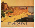 golf Vintage Advert A4 Photo Print