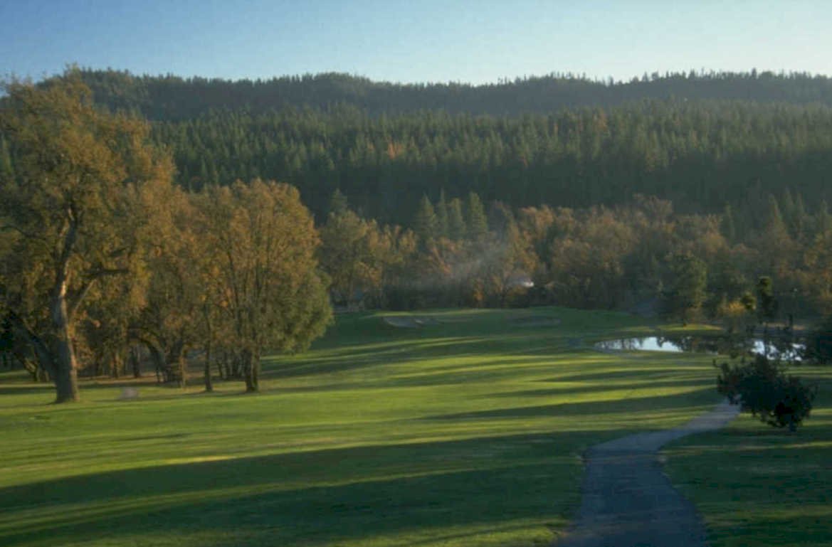 golf course autumn 1980s 1990s A4 Photo Print 43