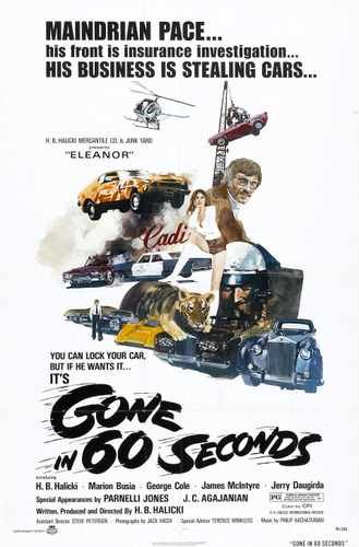 gone in 60 seconds  01 film star poster A4 Photo Print