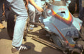 goodyear stock car Vintage A4 Photo Print