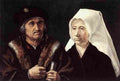 gossaert an elderly couple Art A4 Photo Print