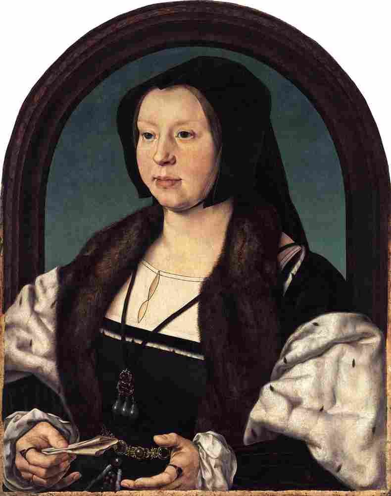 gossaert anna van bergen Art A4 Photo Print