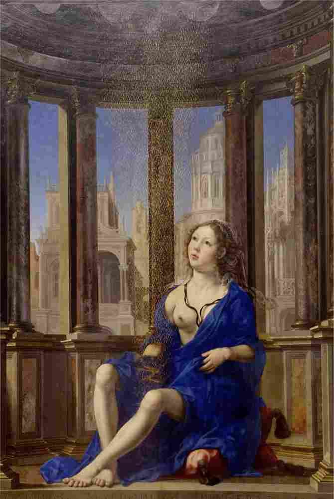 gossaert danae Art A4 Photo Print