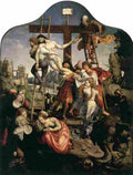 gossaert deposition Art A4 Photo Print