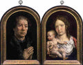 gossaert diptych of jean carondelet Art A4 Photo Print