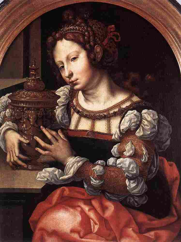 gossaert mary magdalen Art A4 Photo Print