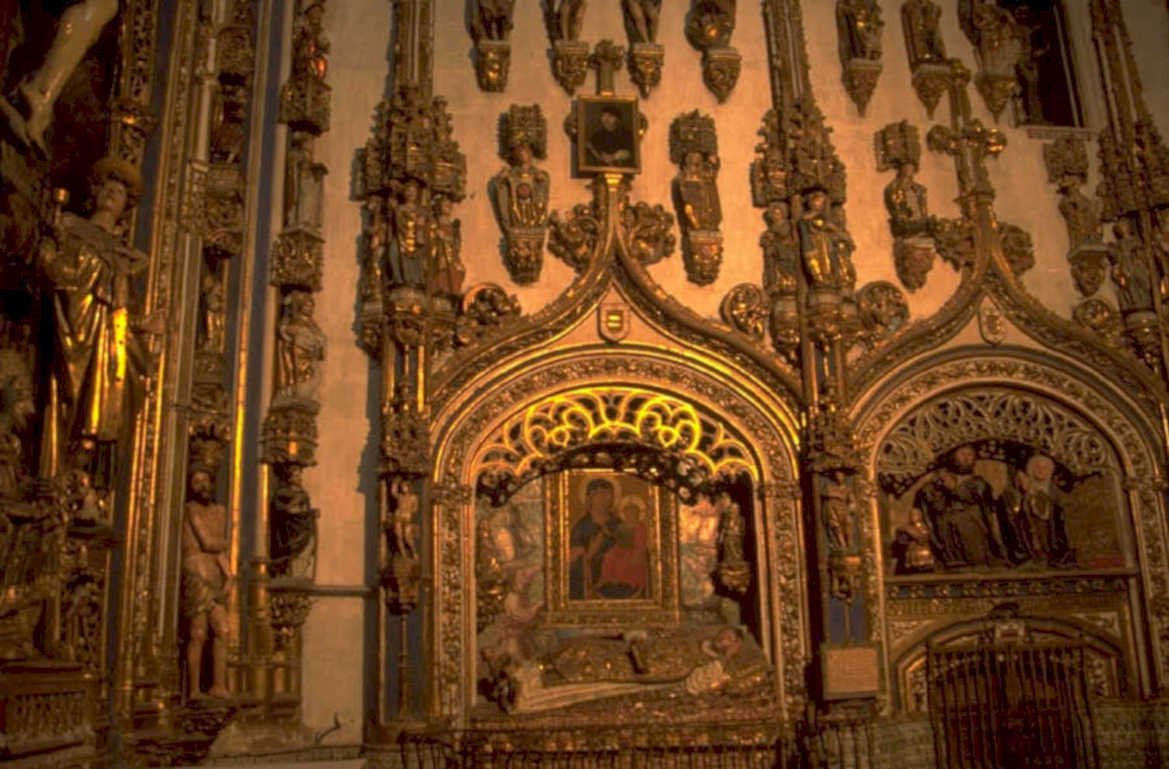 gothic altar virginmary 1980s 1990s A4 Photo Print