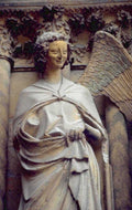 gothic angel cemetery 1980s 1990s A4 Photo Print
