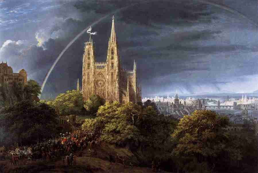 gothic c 3 Art A4 Photo Print UK