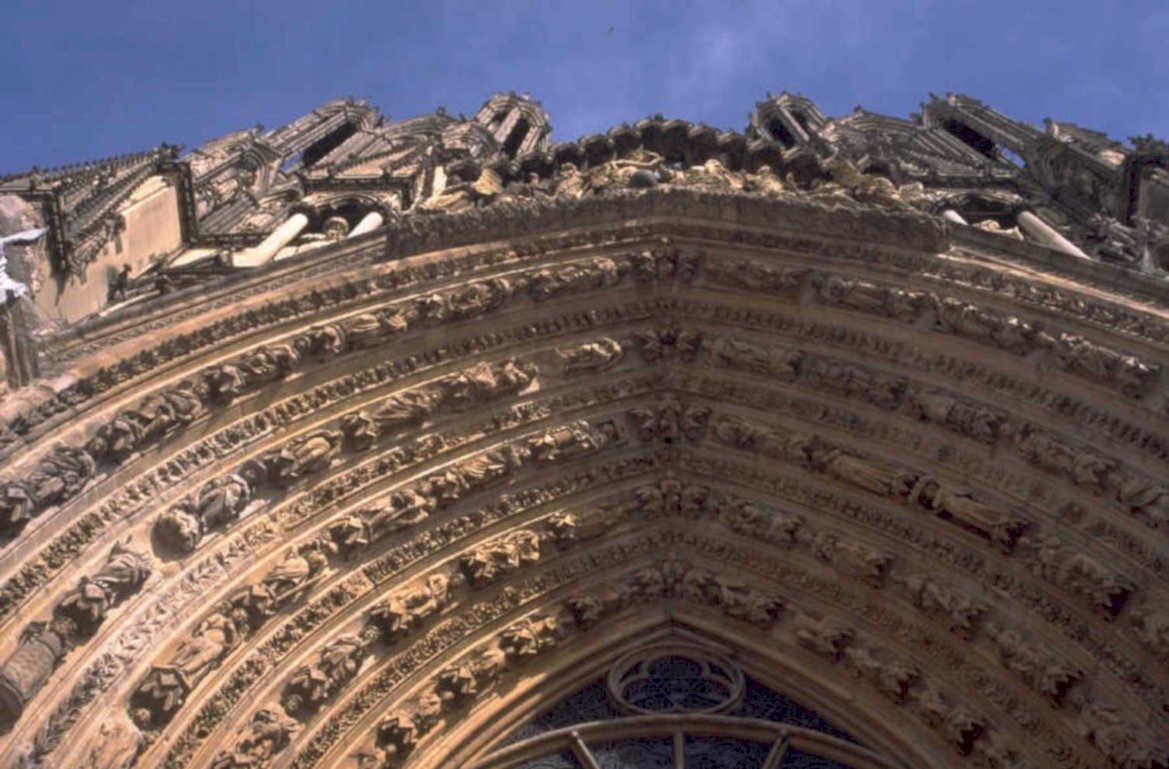 gothic cathedral west 1980s 1990s A4 Photo Print