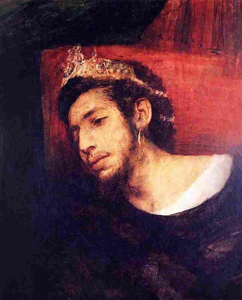 gott Ahasuerus Wandering Jew Art A4 Photo Print