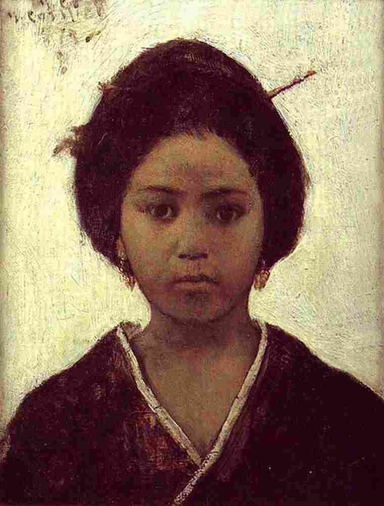 gott Japanese Woman Art A4 Photo Print