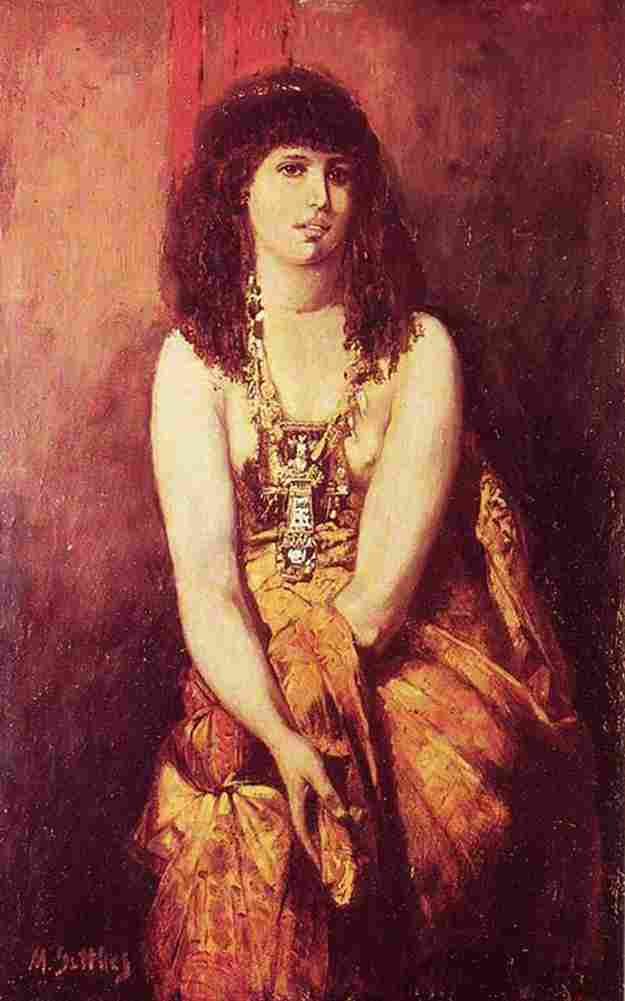 gott Odalisque Art A4 Photo Print