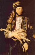 gott Self Portrait in Arab Dress Art A4 Photo Print