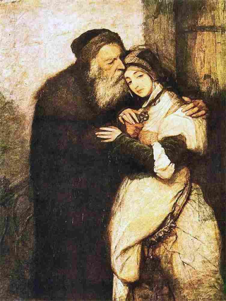 gott Shylock and Jessica Art A4 Photo Print