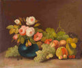 gould Cabbage Roses and Fruit Art A4 Photo Print