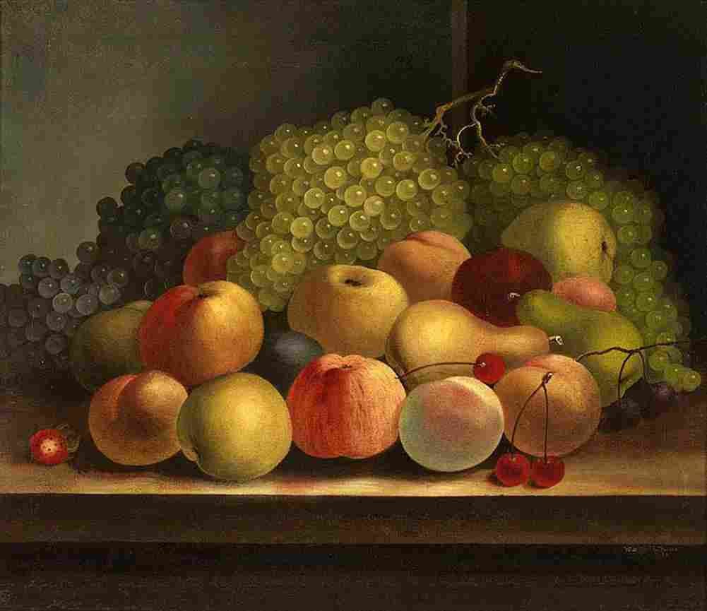 gould Still life Fruit Art A4 Photo Print