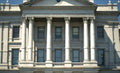 government building facade Vintage A4 Photo Print