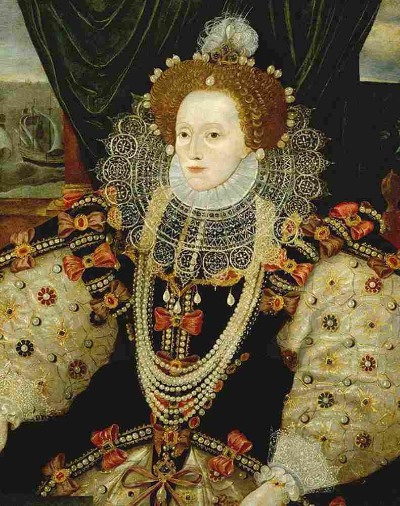 gow Queen Elizabeth Art A4 Photo Print