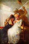 goya At One Time and Now Art A4 Photo Print