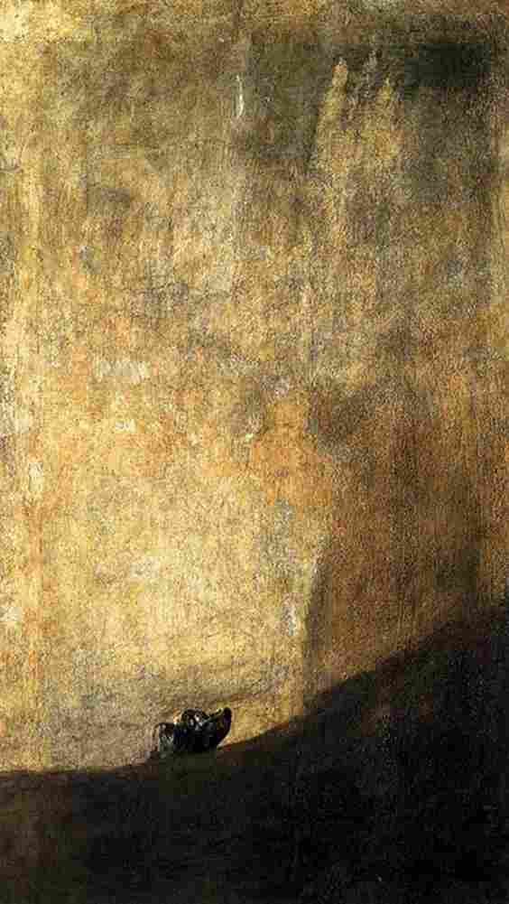 goya Dog Art A4 Photo Print