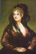 goya Dona Isabel de Porcel Art A4 Photo Print