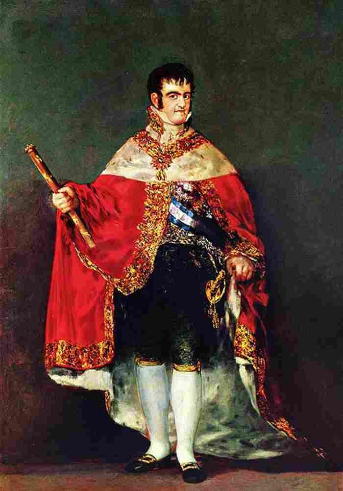 goya Ferdinand VII of Spain Art A4 Photo Print
