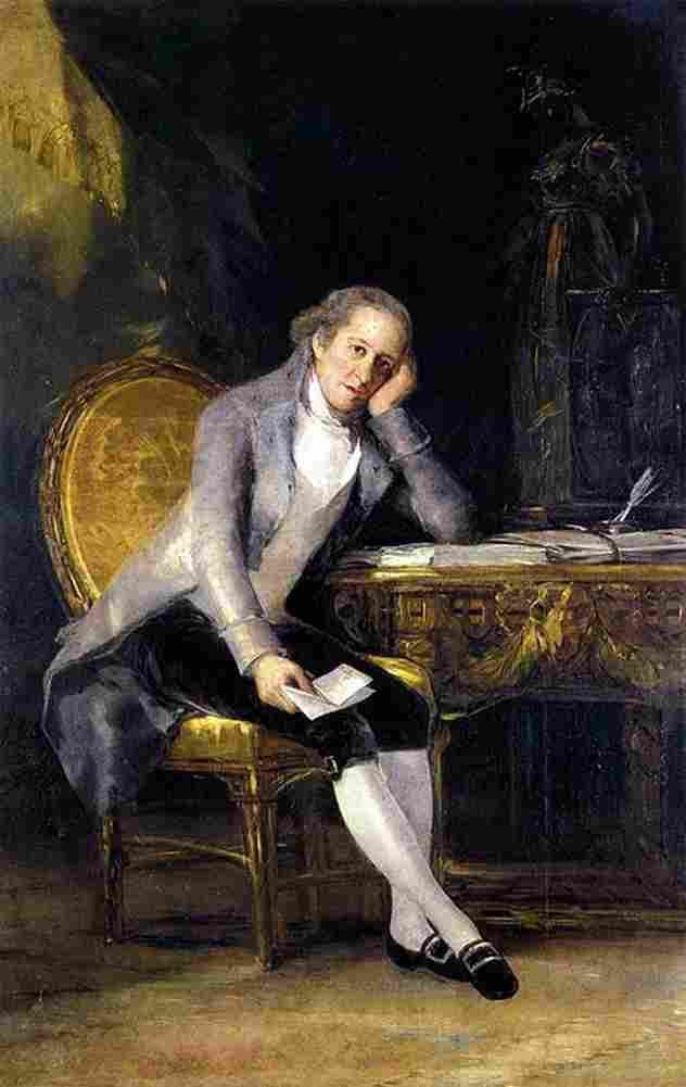 goya Gaspar Melchor de Jovellanos Art A4 Photo Print