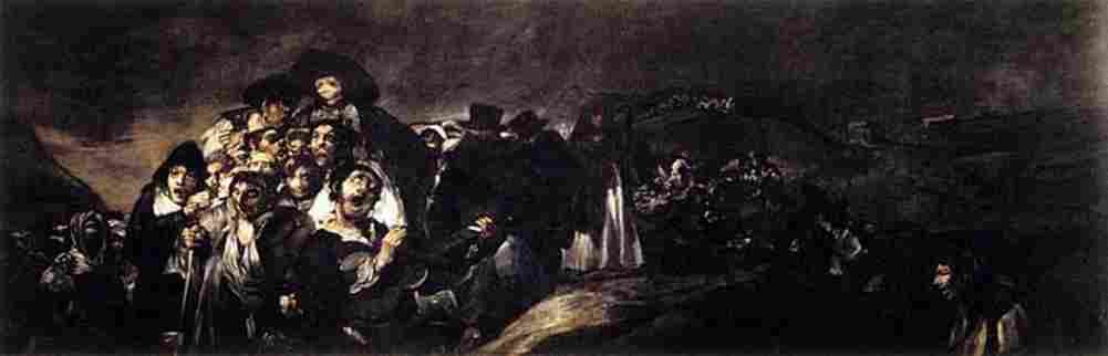 goya Pilgrimage to San Isidro Art A4 Photo Print