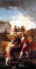 goya The Bullfight Art A4 Photo Print