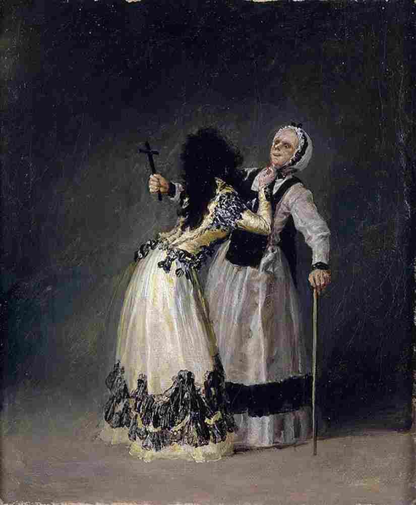 goya The Duchess of Alba and the blessed Art A4 Photo Print