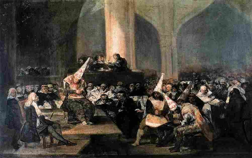 goya The Inquisition Art A4 Photo Print